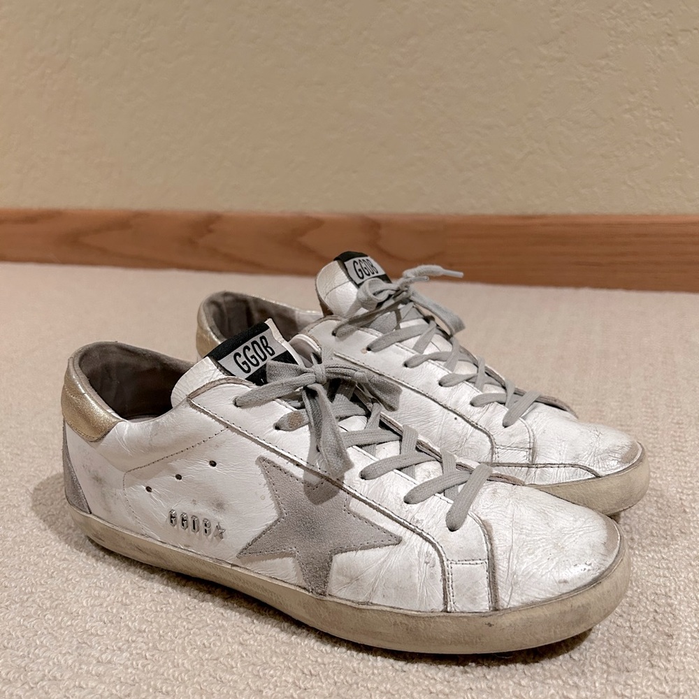 Golden Goose Superstar Leather Sneakers